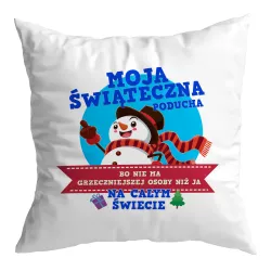 Poduszka BOŻE NARODZENIE Moja świąteczna poducha